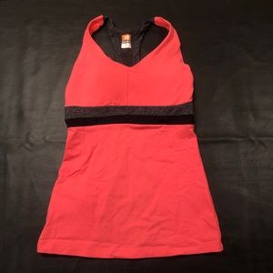 Sz small coral Lucy workout tank